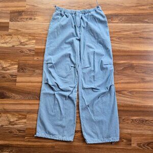LA Hearts Women's Parachute Pants, Loose, Baggy fit, Size Small [G157]